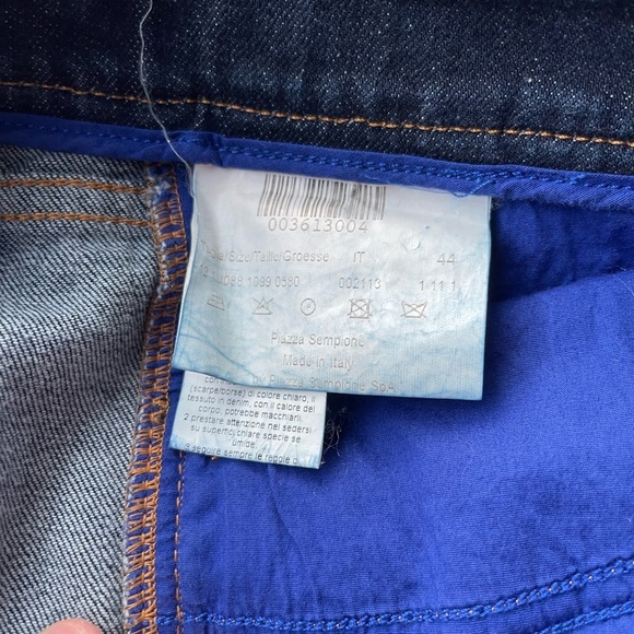 Women’s dark wash Piazza sempione jeans size 28 it 44 - Picture 5 of 6